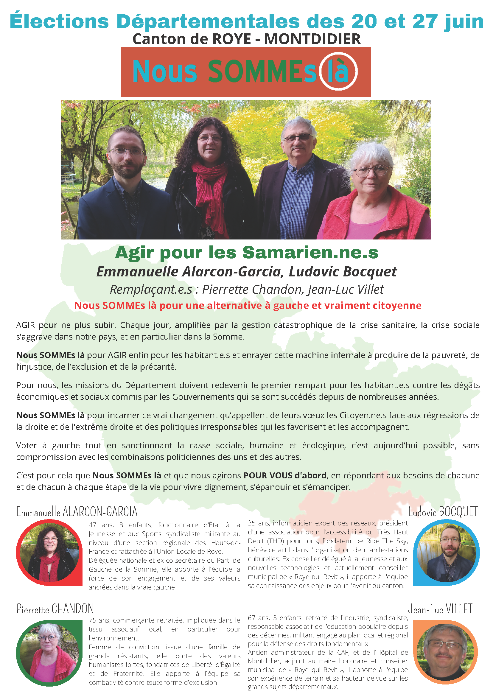Nous SOMMES la - Circulaire page 1